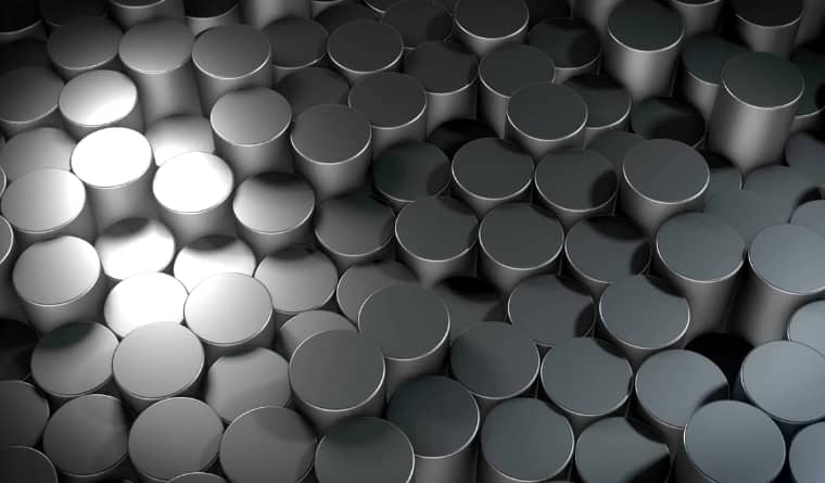 metal rods moving up and down