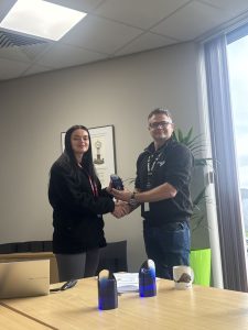 2025 Most Improved award winner - Amelia Dallas